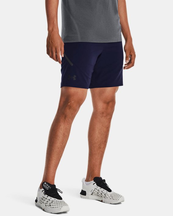 Men's UA Unstoppable Shorts, Blue, pdpMainDesktop image number 0